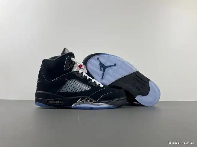 Metallic HF3975-001 Reimagined Air Black Jordan 5 0611